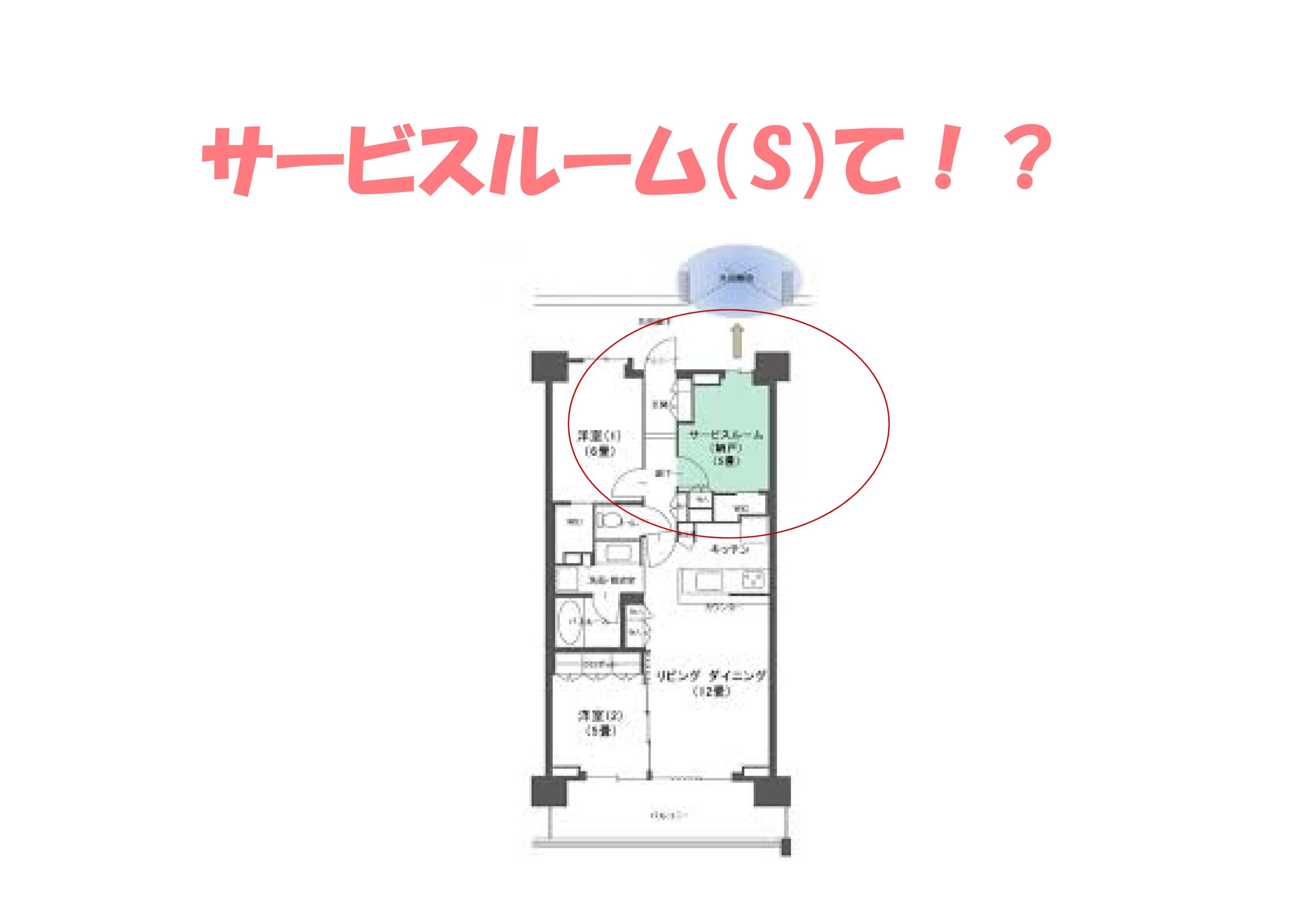 サービスルーム(S)と洋室の違いて!? | 不動産の豆知識 | D-LINE不動産 中古住宅仲介とリフォーム・リノベーション
