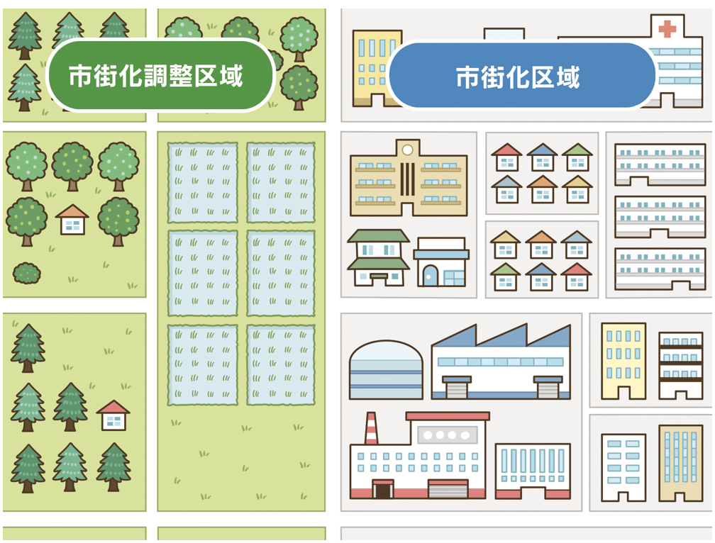 住宅購入の際にご注意下さい! 市街化調整区域について!! | 不動産の豆知識 | D-LINE不動産 中古住宅仲介とリフォーム・リノベーション