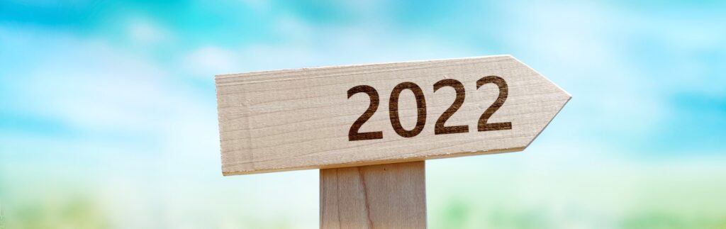 2022年の看板