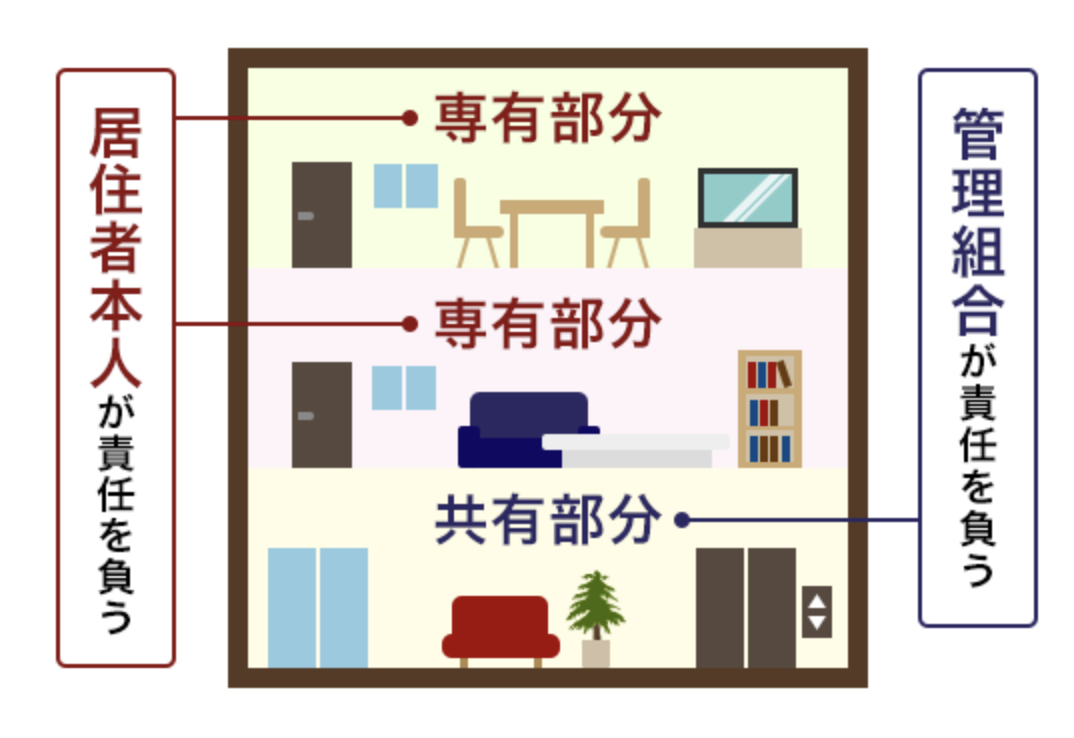 ご存じですか! マンションの占有部分について!! | 不動産の豆知識 | D-LINE不動産 中古住宅仲介とリフォーム・リノベーション